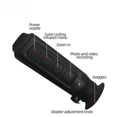 IP66 υπέρυθρα Monoculars θερμικής λήψης εικόνων 384×288 για την προσοχή πουλιών καίσιο-1Pro